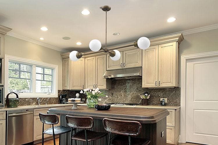 Refined kitchen project with fixture and finish details